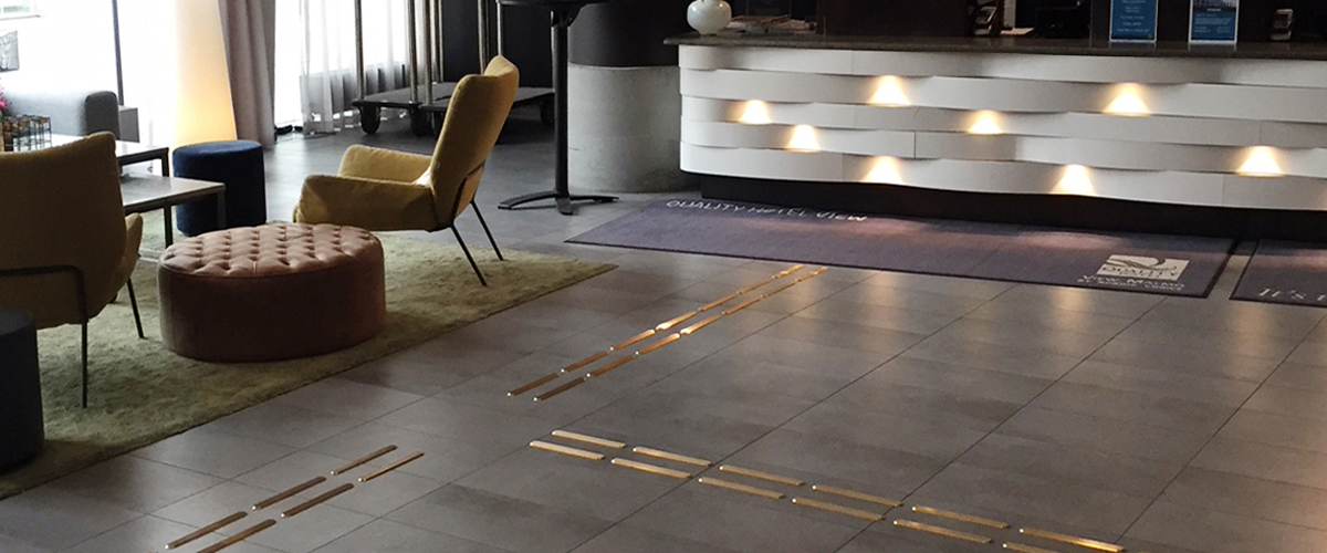 A smarter wayfinding - Tactile Flooring Tactile Flooring